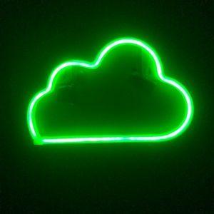 Green LED cloud